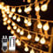Liyade lichterkette außen, 23M 200 LED Kugel lichterkette außen innen strom, 8 Modi und Merk Funktion, lichterketten innen mit Stecker, ideal für Weihnachten, Hochzeit, Party（Warmweiß）