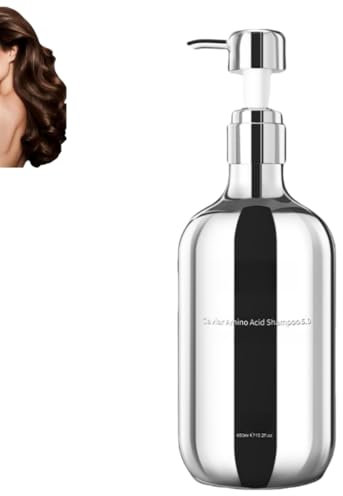 Kaviar-Shampoo-Haarpflegeessenz, Kaviar-Shampoo, Kaviar-Aminosäure-Shampoo, Kaviar-Feuchtigkeits- und Glättungsshampoo, Feuchtigkeitsspendend und Glättend, kräftiges Haar
