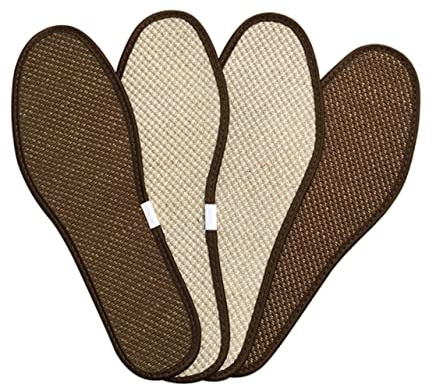 COLLBATH 2paare Bambuskohle-einlegesohlen Schuhpolster Fußpflege Einlegesohlen Für Sportschuhe Kissen Kaffee