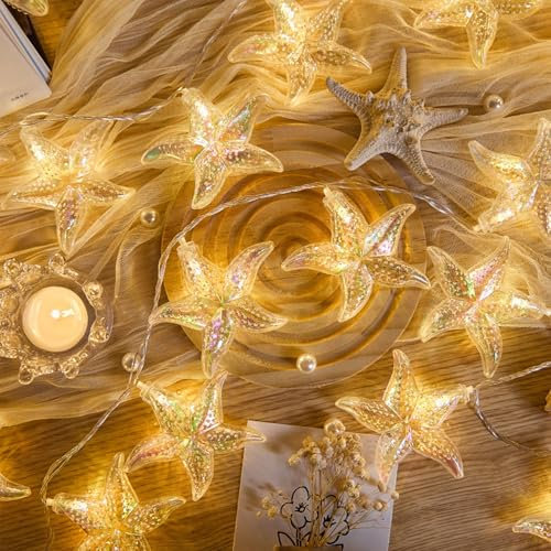 Lichterkette Meerestiere,1.5M 10LED Lichterkette Kinderzimmer Meerestiere,Lichterkette Lnnen,Lichterkette Fenster Innen,Aussenlichterkette Batterie,Lichterketten Vorhang,Outdoor Christmas Decorations