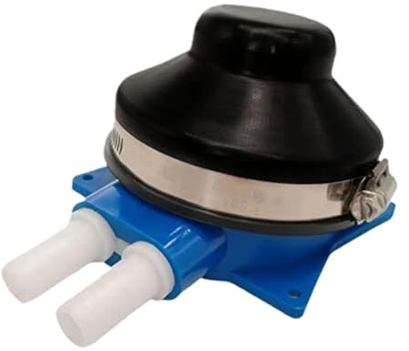 MFHgLKT Foot Pump Compatible With 1/2 Inch Flexible Hose Rubber And Nylon Compatible With Marine RV Boat Galley Toilet And Wash Basin