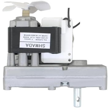 LIUCH Motor de Caja de Cambios con Polo sombreado, 220 V CA, 3,2 RPM, 5 RPM, for ahumador de pellets de Madera eléctrico, Parrilla, Barbacoa, Horno, Estufa(5rpm)