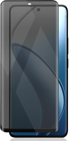 Zerrshoo Protector de Pantalla para Realme 12 Pro 5G/Realme 12 Pro+ 5G/12 Pro Plus2, Cristal Vidrio Templado Antiespia 1 Piezas, Dureza 9H Anti-Arañazos Anti-Espía, Privacidad Película Protectora