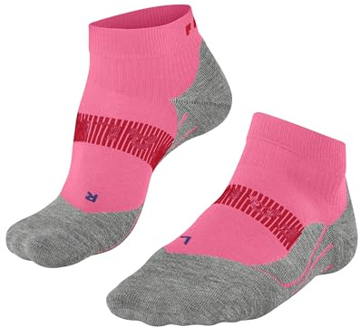 FALKE Damen Laufsocken RU4 Endurance Cool Short W Sso Funktionsmaterial antiblasen 1 Paar, Rosa Fuchsia 8554, 39-40