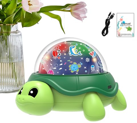 Générique Children's Night Light Projector | Night Projection Lamp | Turtle Theme Sea Stars Lamp Ambiance Bedroom Child Home