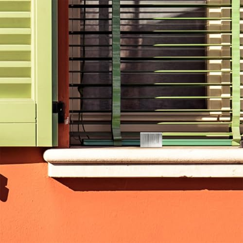 IWOWHERO Kit de Réparation de Volets en Métal Argenté Agrafes Efficaces 60pcs pour Maintien et Réparation pour Stores et Persiennes Maisons et Bureaux