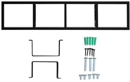 ALCXAZS Efficient Wall Mounted CD DVD Storage Rack Display Shelves Made For Easy Installation For Offices And Libraries Wall Mount Display Holder Hanging Shelf Stand