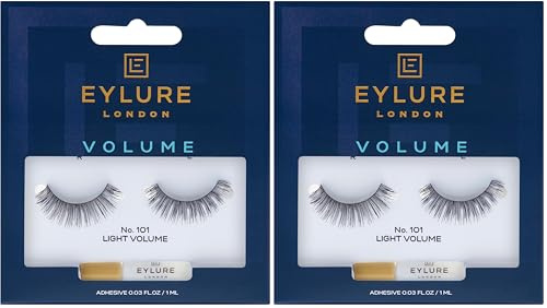 Eylure Strip Lashes No.101 (Volume) (packaging may vary) (Pack of 2)