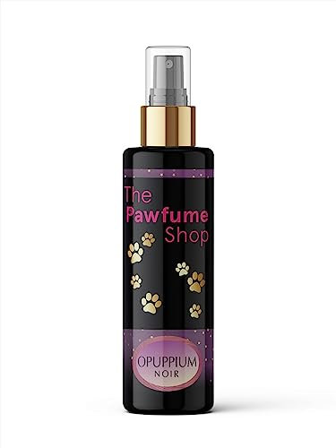 The Pawfume Shop - Opuppium Noir - Female Dog Perfume Spray - Suitable for All Breeds & Sizes - For Fresh Scent & Odour Control - Gentle on Skin & Long-Lasting Fragrance - 100ml