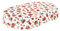 ANRO Wachstuchtischdecke Wachstuch Wachstischdecke Tischdecke Weihnachten Weihnachtskugeln Fest Feier Oval 180x140cm