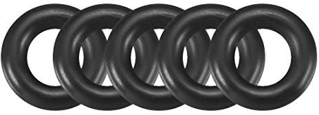 sourcing map 30 Stück O Ring Dichtungsringe Gummidichtung 6 mm AD 3 mm ID 1,5 mm Nitrilgummi NBR Unterlegscheibe Dichtungssatz für Dichtungselemente Hahnanschluss Reparatur Auto