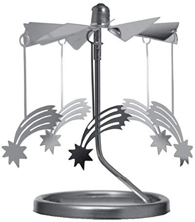 Praisent °* Karussell-Aufsatz für Votivgläser, Weihnachtsstern/Sternschnuppen