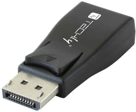 TECHLY IADAP DSP-230T ADAPTADOR DE Cable DISPLAYPORT VGA Negro