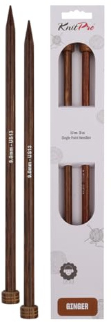 KnitPro Ginger Single Pointed Needles 12 (30cm) | 9.00mm