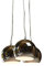 anTes interieur Hängeleuchte Balls chrom mit 3 x LED-Leuchtmittel (Mehrflammig Pendelleuchte Hängelampe Deckenlampe Pendellampe Deckenleuchte)