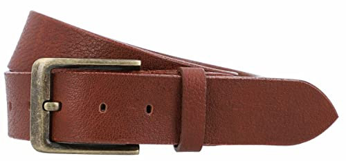 Gusti Ledergürtel Leder - Verner Gürtel Belt Businessgürtel Braun Echtleder (85)