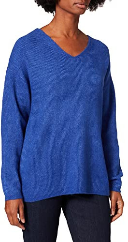 VERO MODA VMCREWLEFILE LS V-Neck Blouse NOOS