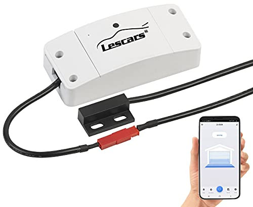 Lescars Garagentorsteuerung: WLAN-Garagentor-Steuerung mit App, Timer- und Countdown-Funktion (Torsteuerung, WLAN Garage, Garagentorantrieb)