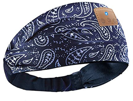 Alomejor Fascia Bluetooth, Cuffie per Dormire Morbide Regolabili per Dormire