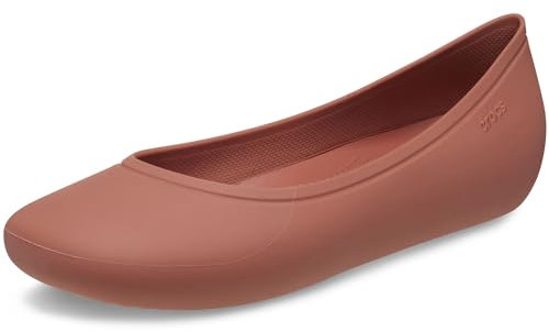 Crocs Brooklyn Flat, Bailarinas Mujer, Spice, 38/39 EU