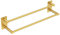 Handtuchhalter Ohne Bohren, 59.5cm, Handtuchhalter Bad Doppelt, Sselbstklebend, 304 Edelstahl Rostfrei Handtuchstange, Badetuchhalter für Badezimmer, Duschwand, Küche - Gold