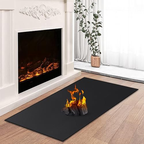 TOHONFOO Feuerfeste Matte für Kamin
