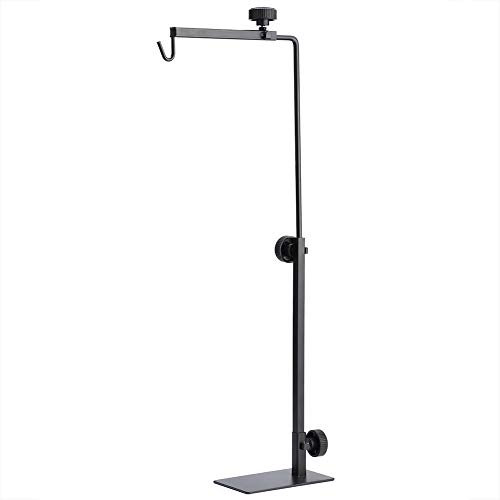 Reptile Domes Stand,Puppy Whelping Heat Lamp And Stand,Terrarium Heat Lamps Mats,Adjustable Landing Light Lamp Stand Bracket for Pet Reptiles Tortoise Centipede Spider