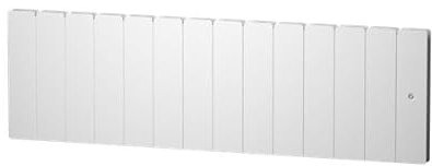 Noirot - Radiateur Électrique Fontéa Plinthe - Inertie Fonte - Chauffage Connectable - Certifié Origine France Garantie, NF - Blanc, 1500 Watt