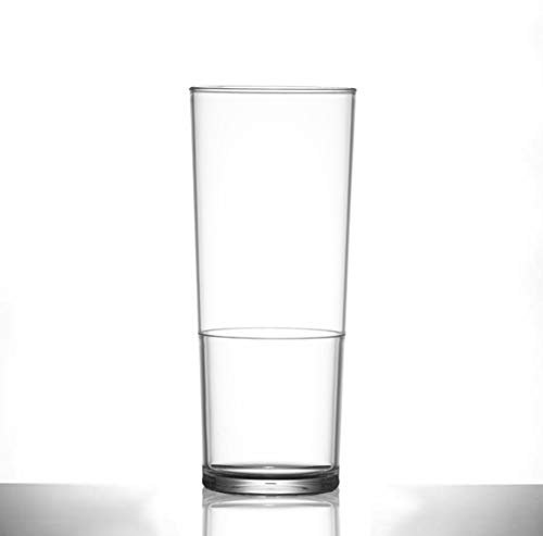 BARCRAFTERS Becher 0,3L Bierglas 6 Stück Longdrink Kunststoff unzerbrechlich Kölschstange BB