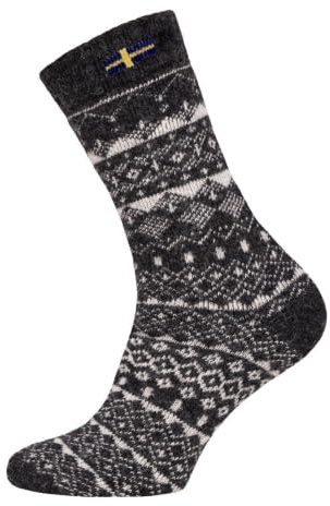 HomeOfSocks Norweger Socken Damen Herren Jacquard Schweden Skandinavische | Wolle · angenehm fest · antibakteriell · atmungsaktiv · elastisch · isolierend · klimaregulierend · kühlend