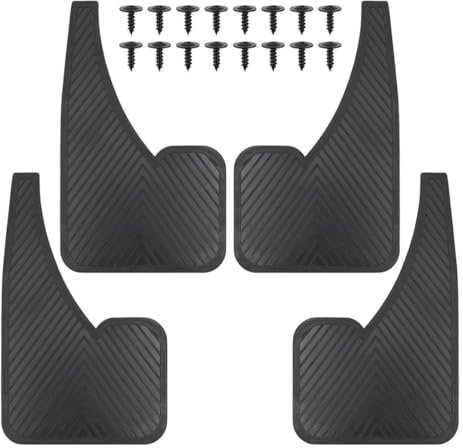 LIUSITONG Auto Schmutzfänger für Peugeot Boxer FIAT Ducato Van 244 250 290, Kotflügel Vollschutz Set Langlebiges Kratzfest Spritzschutz Wasserdicht Zubehör