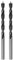 HARFINGTON 2pcs Brad Point Drill Bits 5mm(13/64) Dia Straight Steel Round Shank Drill Metric Brad Point 2 Drilling Depth Spiral Twist Drill Bits for Carpenter Woodworking Plastic Rubber