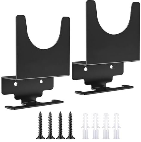 Tiardey 2PCS Grinder Holder Wall Mount For Power Tools With Screws Storage Rack Tool Stand Impact Wrench Holder