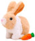 Hüpfendes Kaninchen,Hüpfendes Kaninchen Spielzeug,Sprechender Hasen,Hasen Kuscheltiere Klein,Geräusche Macht und Dessen Ohren und Nase Sich Bewegen, Plüschhase für Ostern Weihnachtstag Geschenke