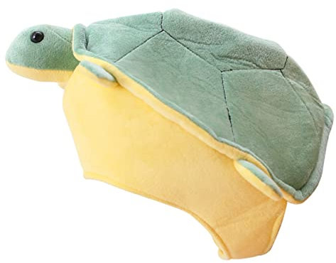 JOINPAYA Plüsch Schildkröten Hut Für Kostümpartys Lustiger Als Fotorequisit Für Geburtstagsfeiern Und Kreative Verkleidungen Mit Hochwertigem Baumwollmaterial