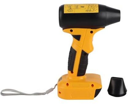 Lybunair Handheld Turbo -Lüfter, 130000 U/min Hochgeschwindigkeitsluftgebläse, kompatibel mit DCB180, DCB200, DCB201, DCB203, DCB203BT, 18 V -Typen, ideal zum Reinigen, Trocknen