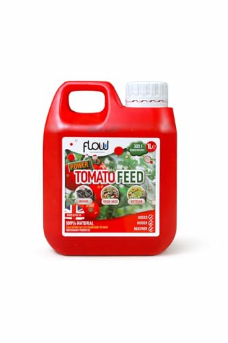 Dunnet Tools Tomato Feed Concentrate 1L – Liquid Tomato Fertiliser 300:1 for Indoor & Outdoor Plants – High Potassium Plant Food for Grow Bags, Greenhouses & Vegetable Gardens