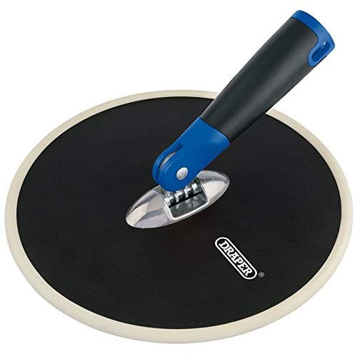 Draper 230mm Radial Sander | Hook & Loop Sanding tool | Protective Rubber Bumper | 17162