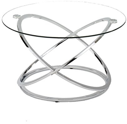 ASPECT CFT36/CH Monarch Coffee Table, Chrome, 80 x 80 x 46 cm