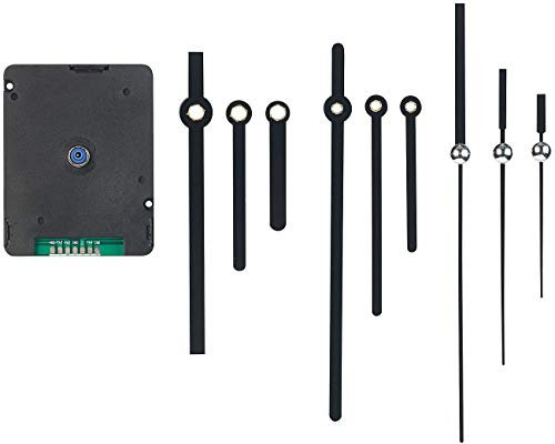 St. Leonhard Funkuhrwerke: Schleichendes Funk-Uhrwerk mit 3 Zeigersets für selbsgestaltete Uhren (Funk Quarz Uhrwerk, Funkuhrwerk lautlos, schleichende Sekunde)