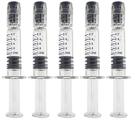 EXCEART 1 Ml Spritze Nur mit Spritzen mit Luer-Lock-Spitze ohne Nadel für Ernährungssonden Und Häusliche Pflege 10-Tlg