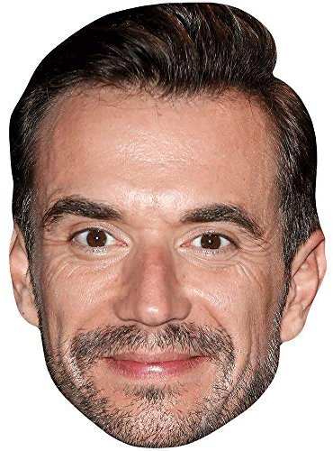 Florian Silbereisen (Smile) Maske aus Karton