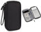 Hosoncovy Funda de banco de energía de doble capa, funda de transporte, funda de viaje, bolsa de almacenamiento, organizador de cables para Romoss Samsung Anker 20000 mAh 10000 mAh Power Bank (negro)