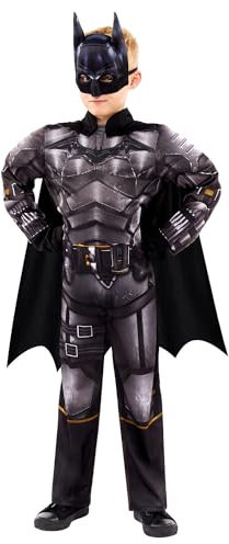 amscan (PKT) (9913362) Child Boys Batman Movie '22 Classic Costume (6-8yr)