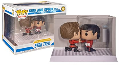 Funko Pop! Moment: Tokyo GhoulT Con '22 - Star Trek - Captain Kirk & Spock - Star Trek The Original Series - Vinyl-Sammelfigur - Geschenkidee - Offizielle Handelswaren - TV Fans