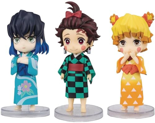 MERCHANDISING LICENCE Tamashi Nations - Demon Slayer: Kimetsu no Yaiba - Sumiko Zenko Inoko (Entertainment District Arc Set), Bandai Spirits Figuarts mini