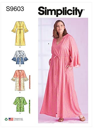 Simplicity SS9603FF Plus Size TOP/Vest FF (18W-20W-22W-24W)