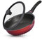 INTIGNIS® Premium 30cm Deep Frying Pan with Lid | Anti-Scratch | Induction Compatible | Non-Stick Interior | Heat Resistant Handle | Perfect for Everyday Cooking
