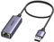 UGREEN Adaptateur USB vers Ethernet RJ45 Gigabit 1000Mbps LAN Réseau Compatible avec MacBook Pro Air HP Pavilion Switch Mi Box S 4 3 Windows 11 10 8,1 8 Mac OS Linux 50CM Câble