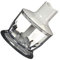 FIGEVIDA Ciotola, tazza, contenitore Originale Braun per tritatutto da 500 ML (Dimensioni: Diametro 136 MM, Altezza 104 MM) Compatibile per Minipimer MQ5137BKAX22110003 AX22110062